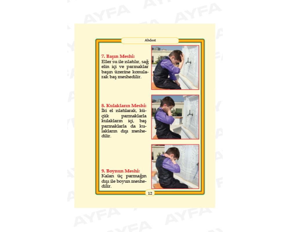 Hanifi namaz hocası çanta boy